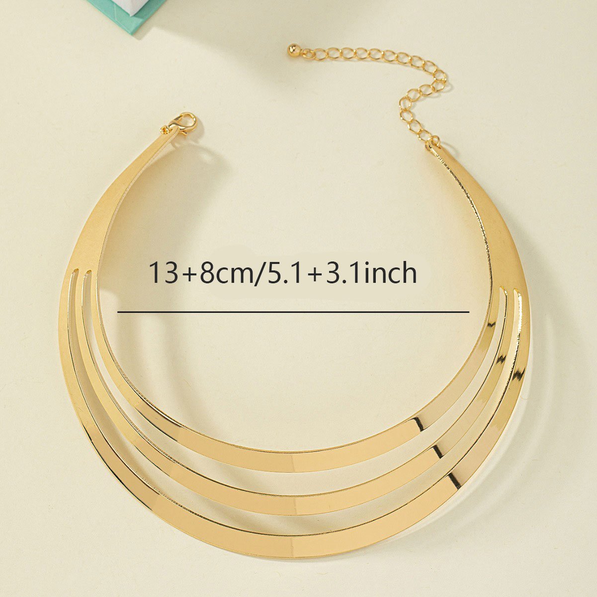 Three-in-One Retro Clavicle Chain Necklace